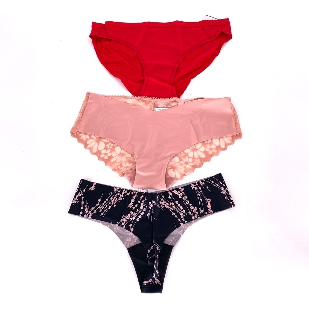 Victoria's Secret Women's 3 Pack Assorted Panties